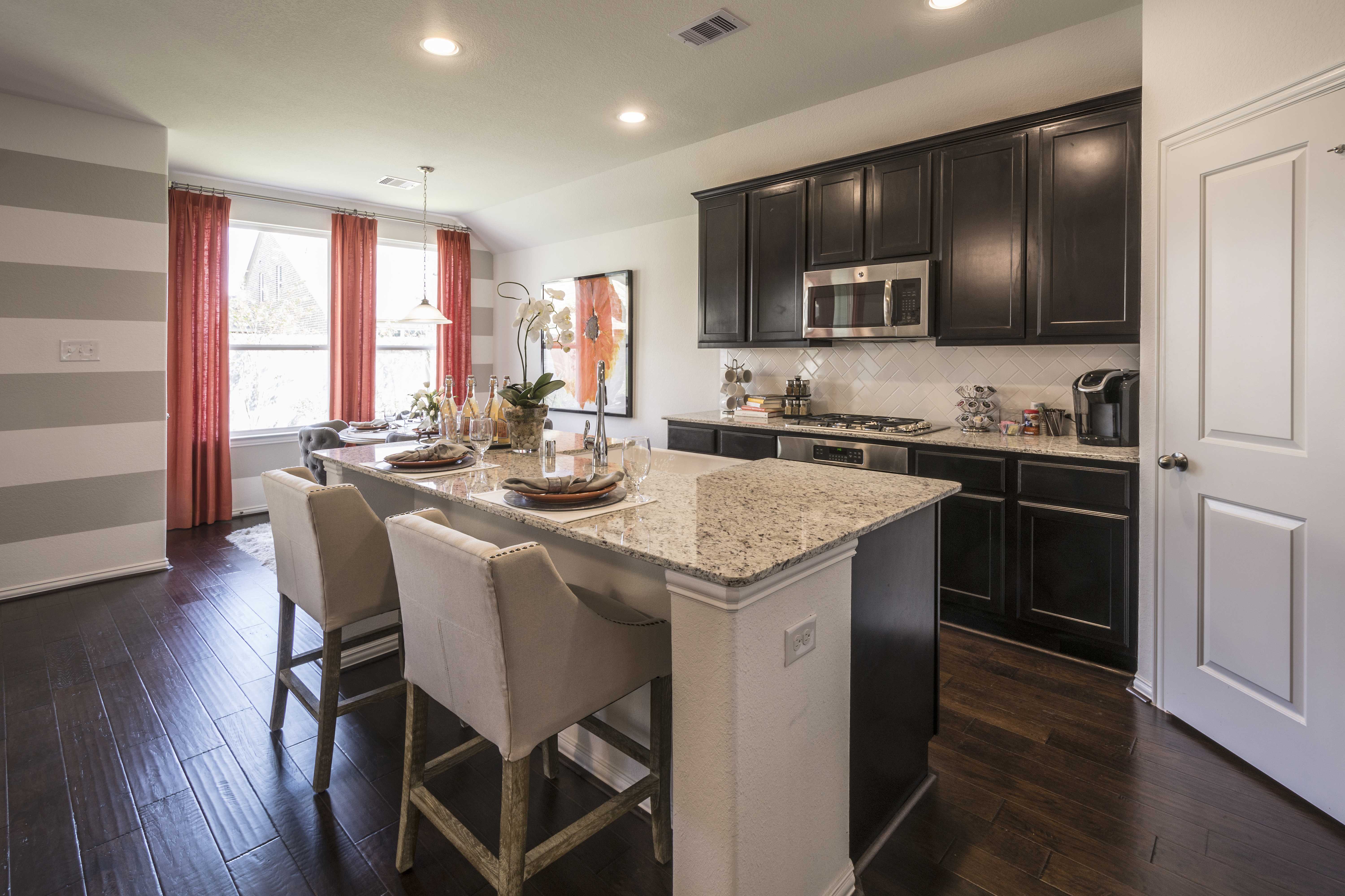 Model Home in Houston Texas, Wright's Landing 50s community